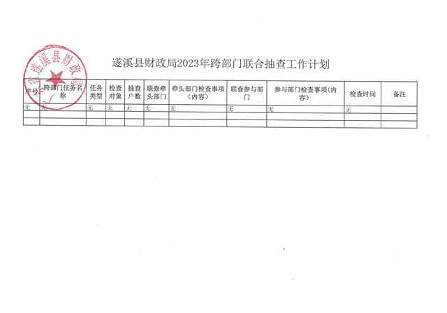 遂溪縣財政局2023年跨部門聯合抽查工作計劃.jpg