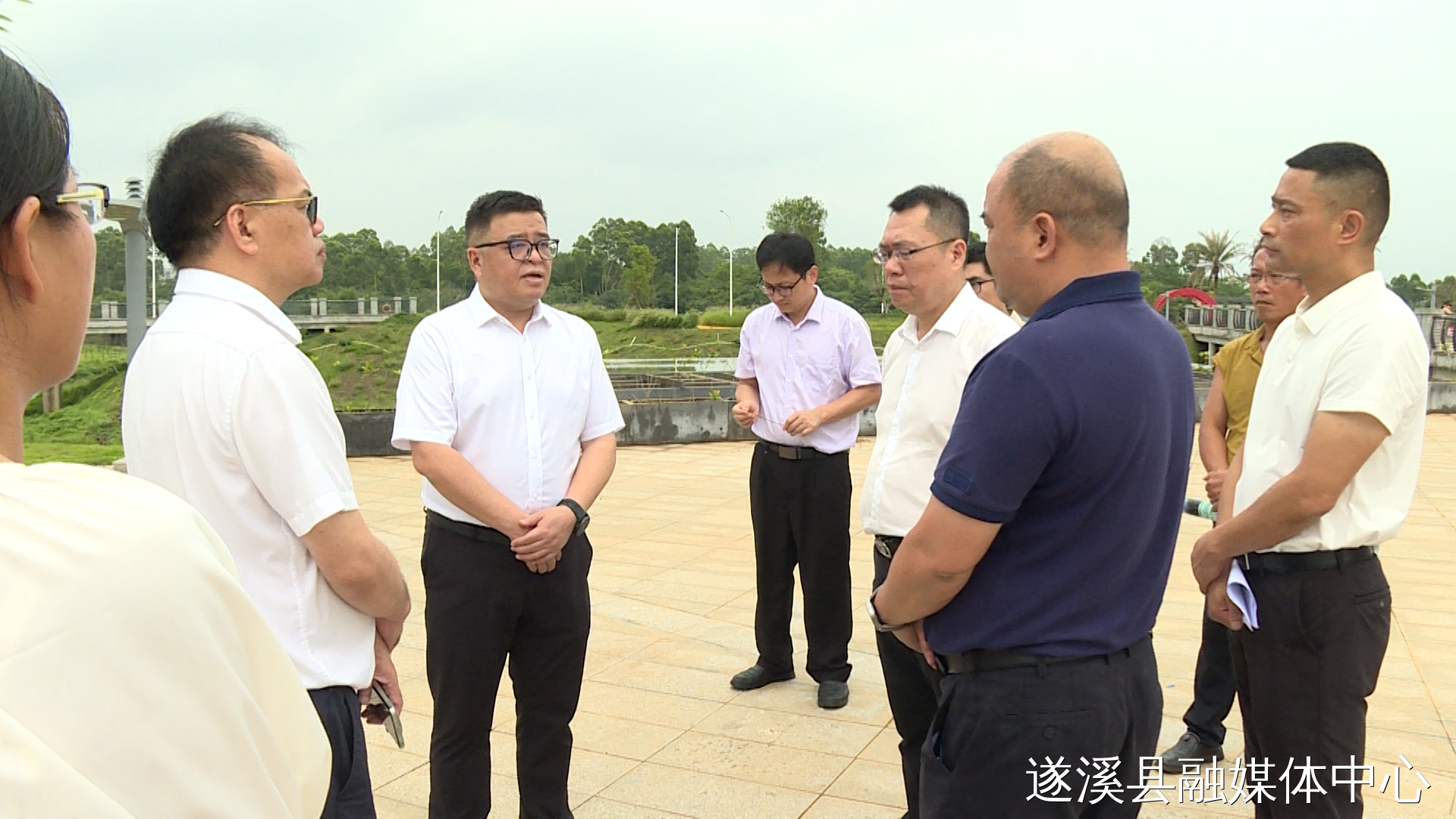 劉劍率隊督導自然資源領域問題整改及合湛高鐵遂溪段征拆工作