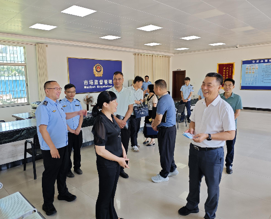 跨域交流拓思路，共促“兩化”提質效——麻章區市場監管局到遂溪縣市場監管局開展交流活動